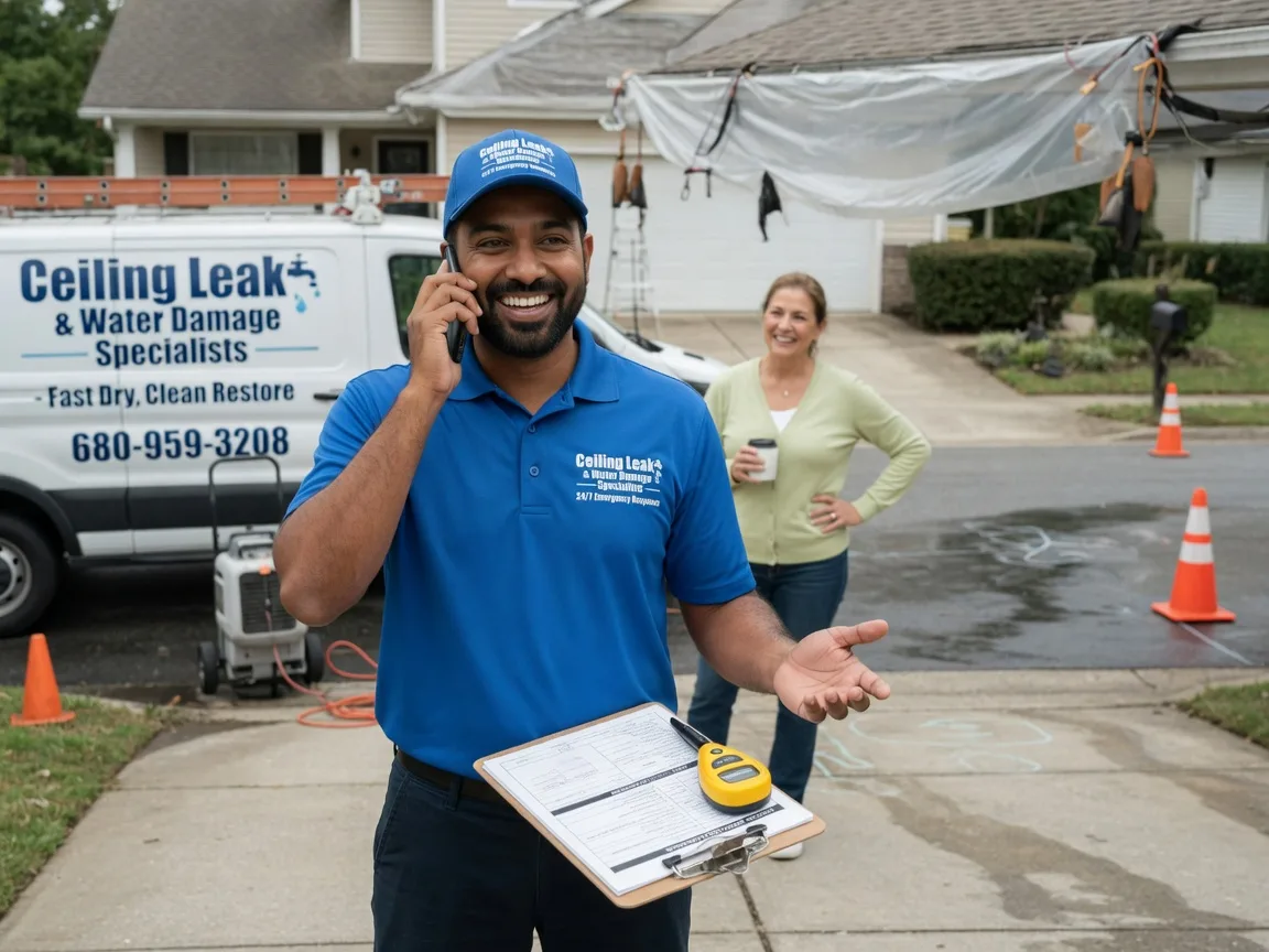 Ceiling Leak Cleanup Burkesville, KY FAQs